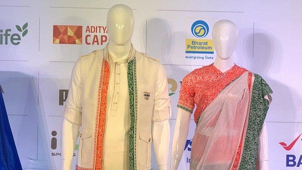 X/Screengrab : India's Olympic 2024 Ceremony Uniform